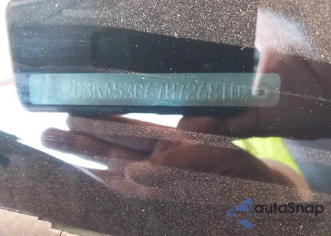 2007 Chrysler 300 Touring z USA, uszkodzony, nr VIN 2C3KA53G67H726810